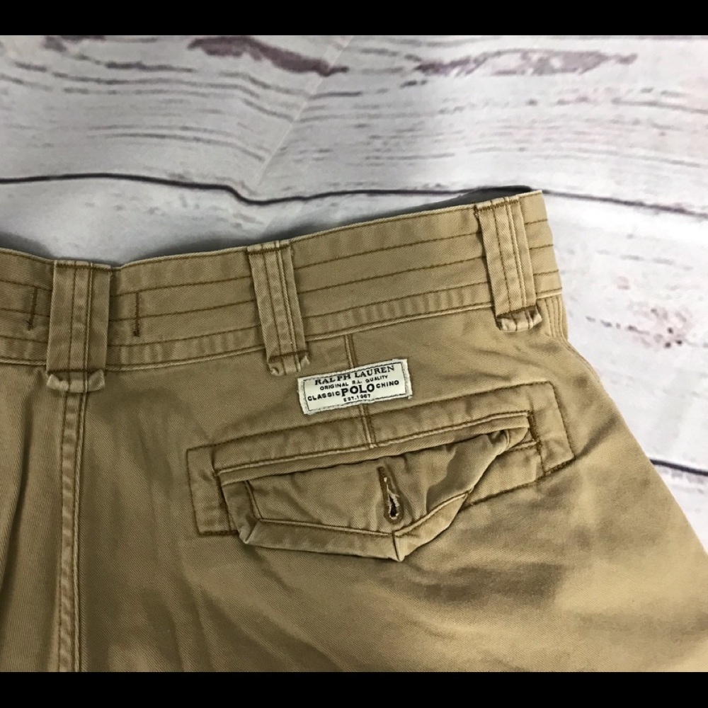 Polo Ralph Lauren Vintage Cargo Shorts Men’s 34 - Picture 5 of 5